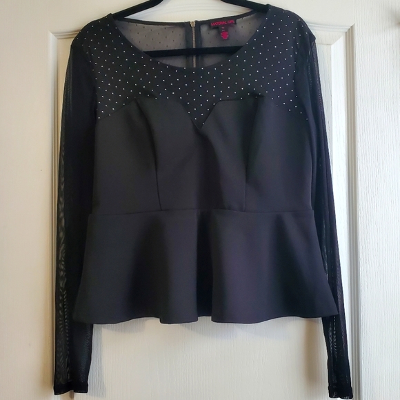 MATERIAL GIRL XL Blouse - Picture 1 of 4